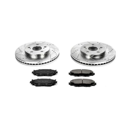Power Stop 06-15 Lexus IS250 Kit de freno delantero Z23 Evolution Sport