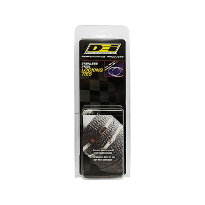 [GARAGE SALE] - DEI Stainless Steel Locking Tie 8in - 8 per pack