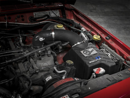aFe Momentum ST Pro DRY S Sistema de admissão de ar frio 97-01 Jeep Cherokee (XJ) I6 4.0L