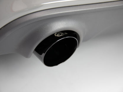 Pontas de escape de substituição aFe MACH Force-XP 4-1/2 pol. pretas OE - 15-19 Dodge Charger/Hellcat