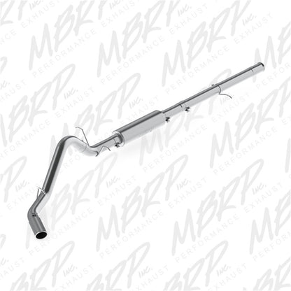 MBRP 2014 Chevy/GMC 1500 Silverado/Sierra 6.2L V8 Aluminio 3.5in C/B Salida de un solo lado Exh