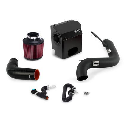 Mishimoto 2016 Ford Fiesta ST 1.6L Performance Kit de admisión de aire - Negro arrugado