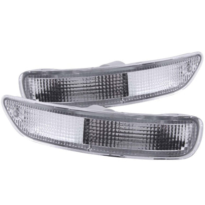 ANZO 1993-1997 Toyota Corolla Euro Luzes de estacionamento cromadas