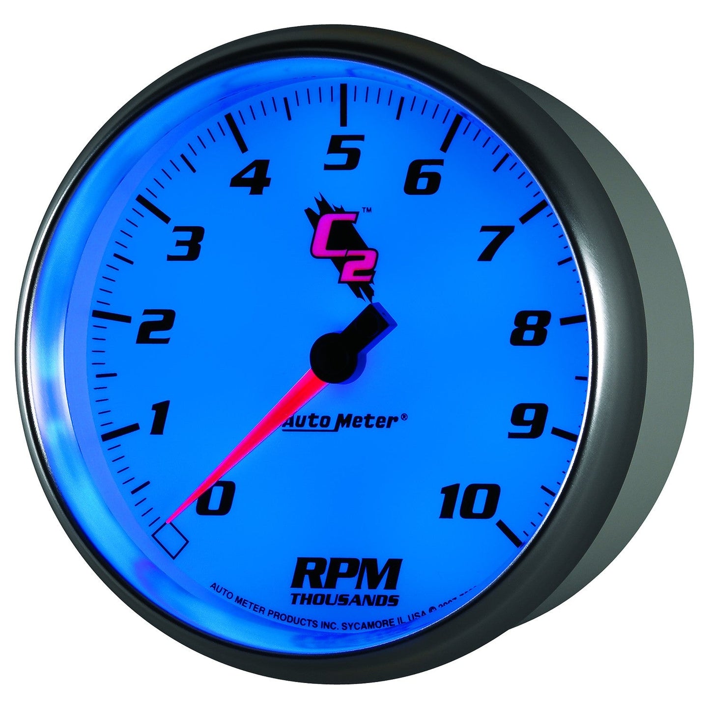 AutoMeter - TACÔMETRO IN-DASH de 5", 0-10.000 RPM, C2 (7298)