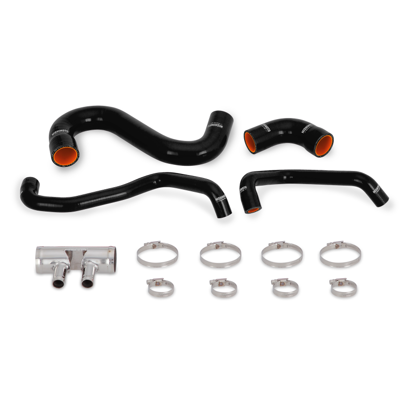 Mishimoto 2015+ Ford Mustang GT Silicona Manguera de Radiador Inferior - Negro