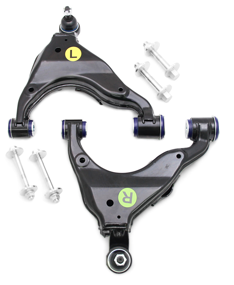 SuperPro 2010 Toyota FJ Cruiser Base Kit de brazo de control inferior delantero inferior HD (sin KDSS)