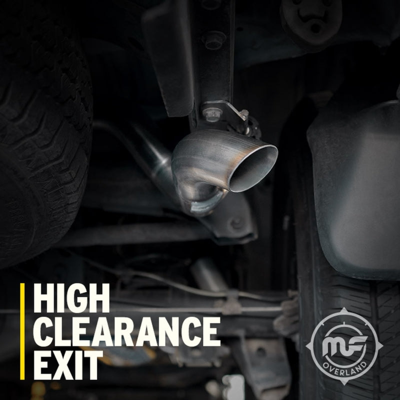 Escape inoxidável Overland Cat-Back MagnaFlow 05-15 Toyota Tacoma V6 4.0L