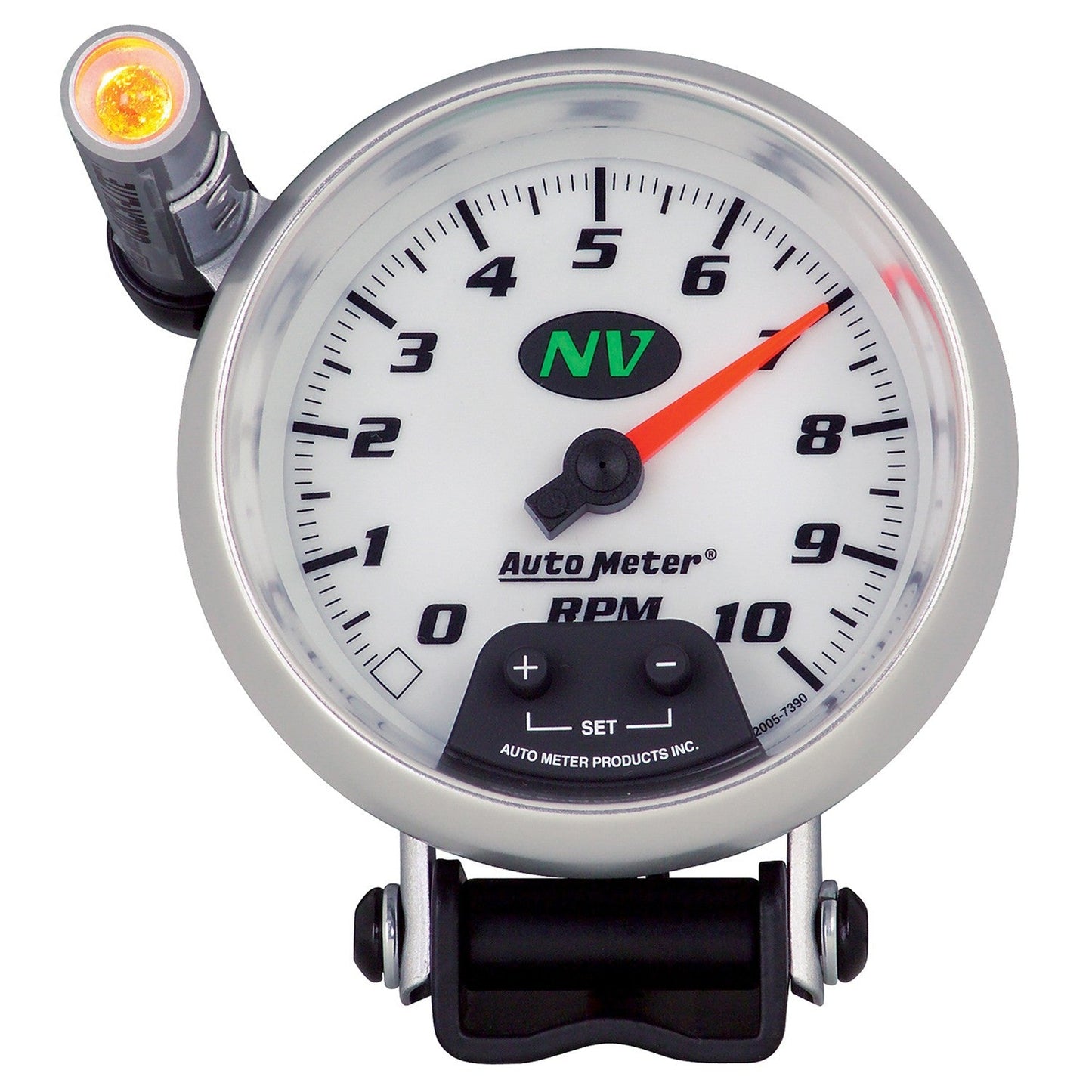 AutoMeter - 3-3/4" PEDESTAL TACHOMETER, 0-10,000 RPM, NV (7390)