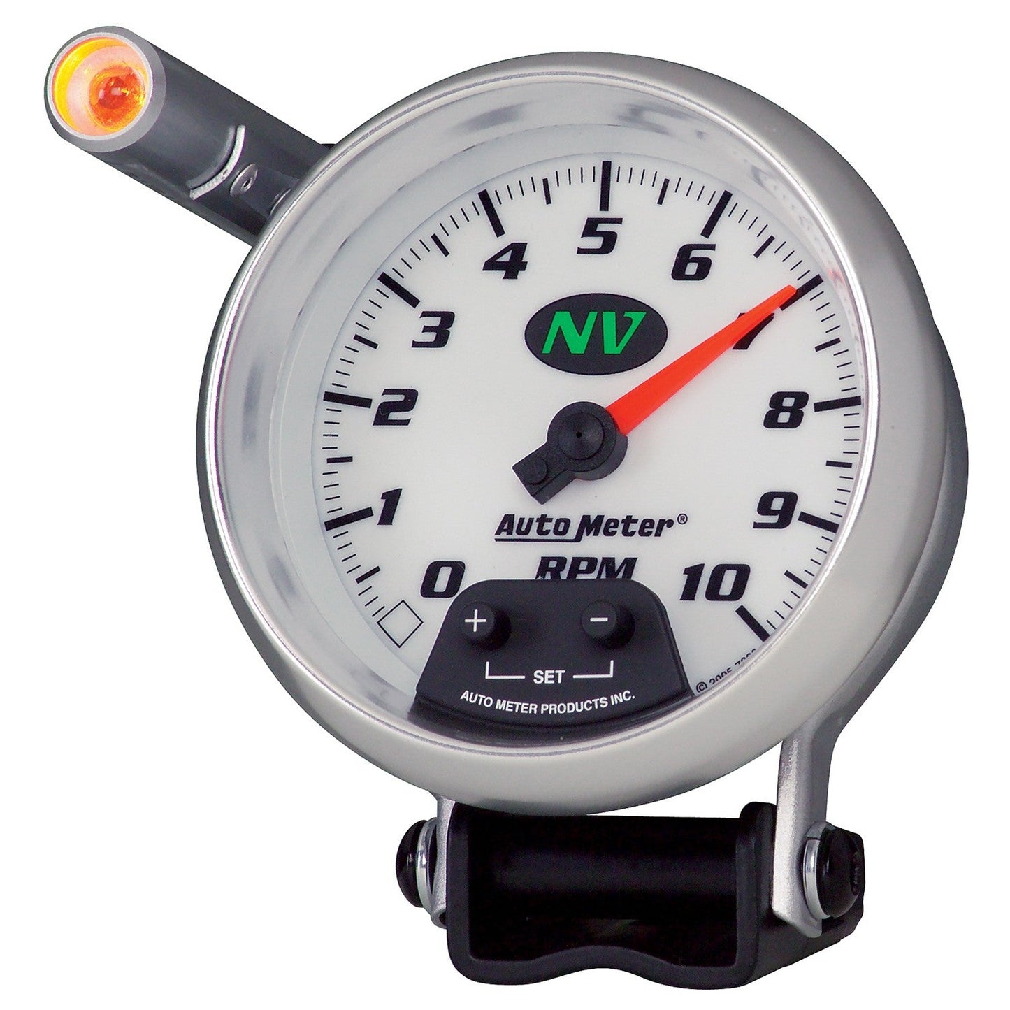AutoMeter - 3-3/4" PEDESTAL TACHOMETER, 0-10,000 RPM, NV (7390)