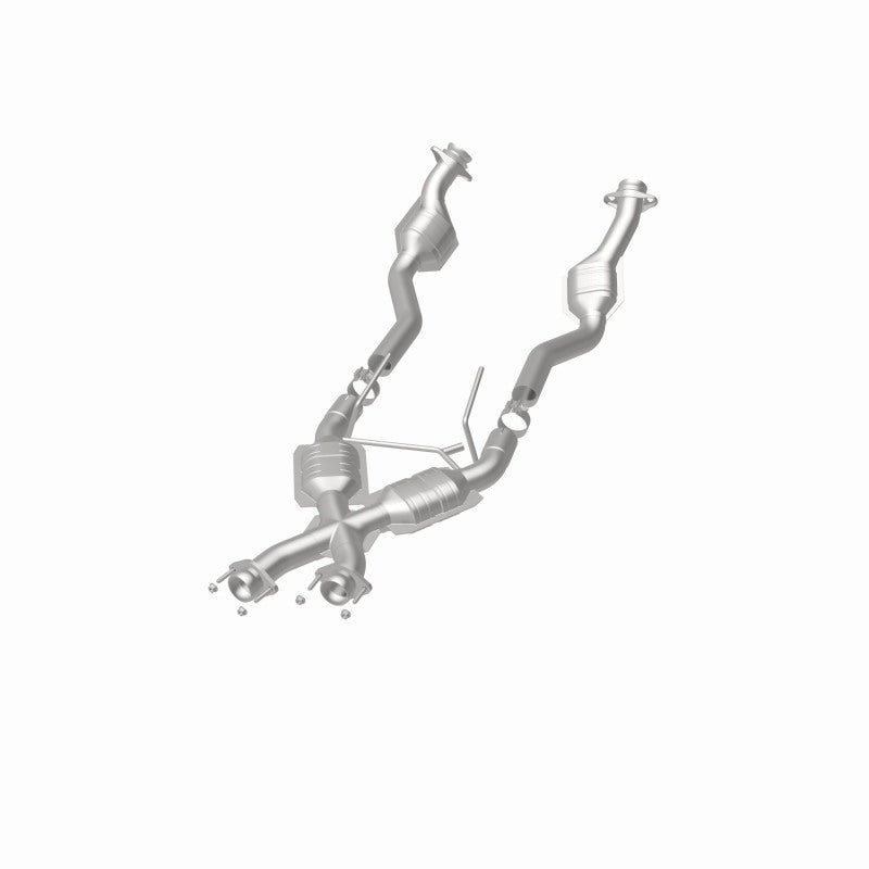 MagnaFlow Direct Fit Catalytic Converter Mustang X-Pipe 86-93 50-Sta