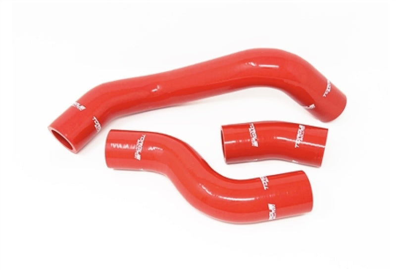 Solução de torque 2013+ Subaru BRZ / Scion FR-S / Toyota 86 Kit de mangueira de silicone para radiador - vermelho