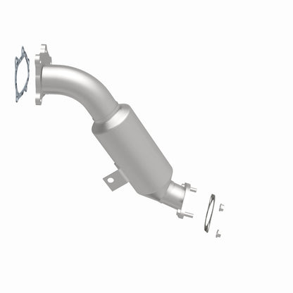 MagnaFlow Direct Fit Catalytic Converter 08-09 Subaru STi front OEM