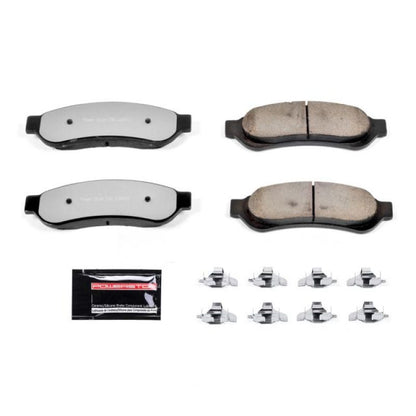 Power Stop 07-10 Ford F-250 Super Duty Rear Z36 Truck &amp; Tow Pastillas de freno con hardware