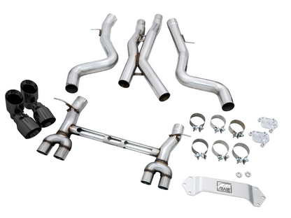 AWE Tuning BMW F8X M3/M4 SwitchPath Cat-Back Exhaust - Diamond Black Tips