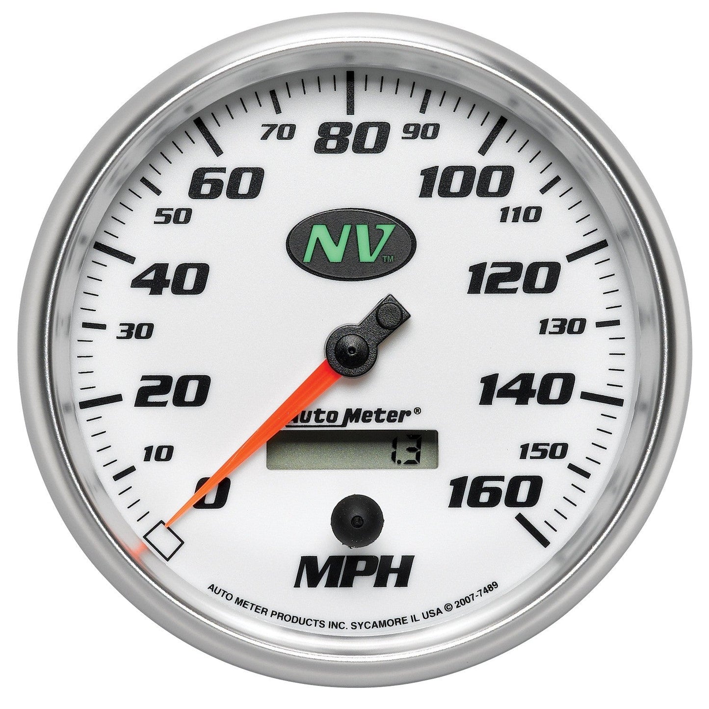 AutoMeter - 5" SPEEDOMETER, 0-160 MPH, ELECTRIC, NV (7489)