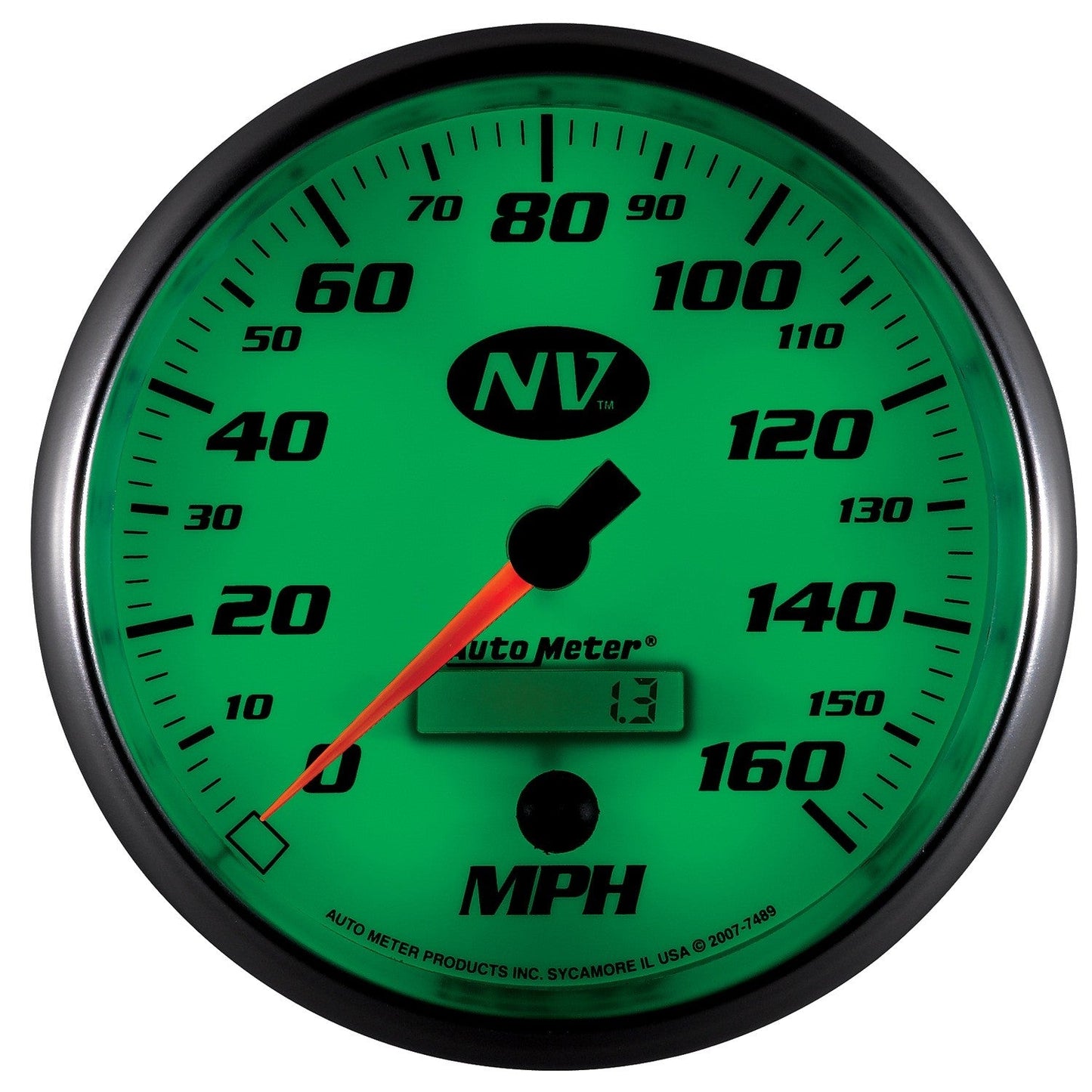 AutoMeter - 5" SPEEDOMETER, 0-160 MPH, ELECTRIC, NV (7489)