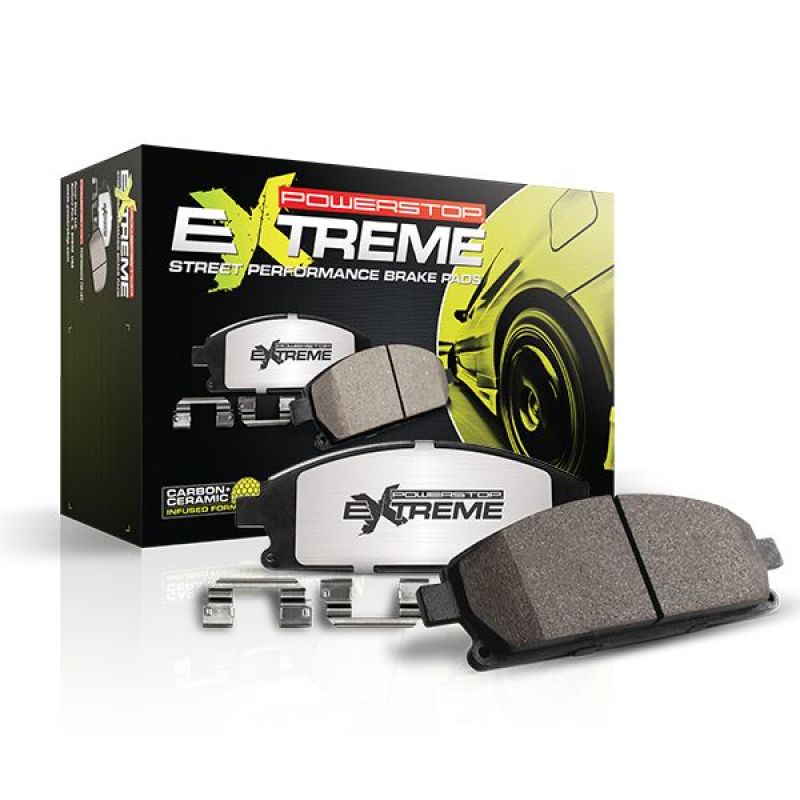 Power Stop 20-21 Tesla Y Performance Traseiro Z26 Pastilha de freio de rua com hardware
