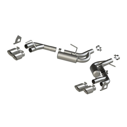 MBRP 16-19 Chevrolet Camaro V6 2.5in AL NPP Escape trasero de doble eje con puntas de pared doble cuádruple de 4in