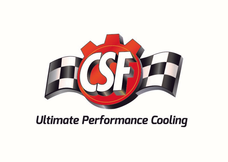 CSF 2014+ BMW M3/M4 (F8X) Refrigerador de aire de carga de montaje superior - Negro arrugado