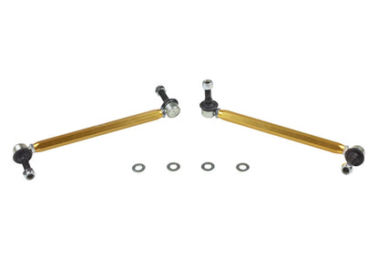 Whiteline 05-10 Chevy Cobalt/6/09+ Cruze/06-11 HHR Barra estabilizadora delantera - Conjunto de enlace H/D Adj Bola de acero