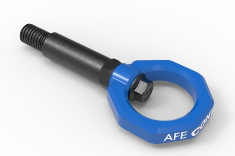 aFe Control Gancho de Remolque Delantero Azul BMW F-Chassis 2/3/4/M