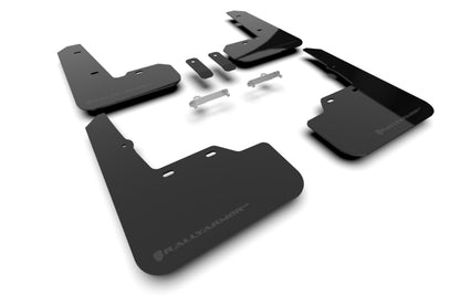 Rally Armor 22-25 Subaru WRX Black UR Mud Flap - Metallic Black Logo