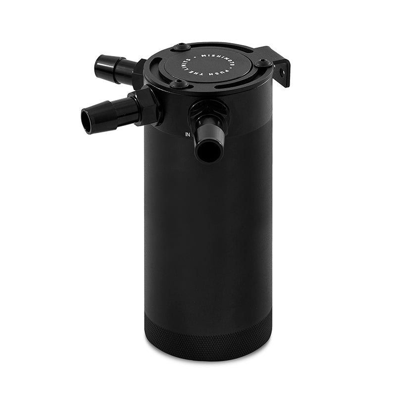 Recipiente compacto para captura de aceite con deflector Mishimoto - 3 puertos