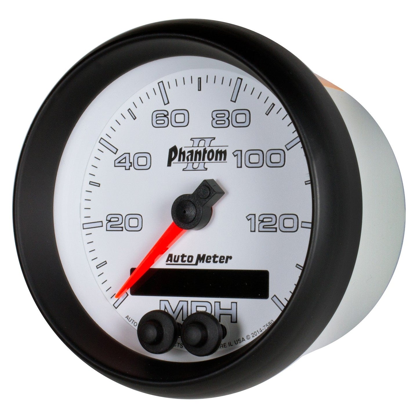 AutoMeter - 3-3/8" GPS SPEEDOMETER, 0-140 MPH, PHANTOM II (7580)