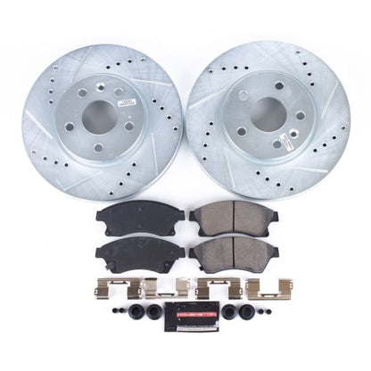 Power Stop 11-15 Chevrolet Cruze Delantero Z23 Evolution Sport Juego de Frenos