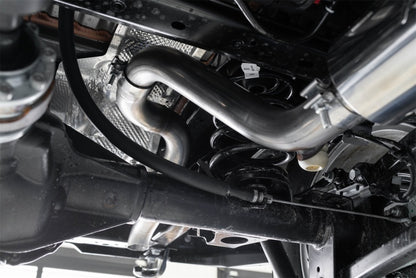 MBRP 18-20 Jeep Wrangler JL 2.5in Salida trasera única Cat Back Escape - Aluminio