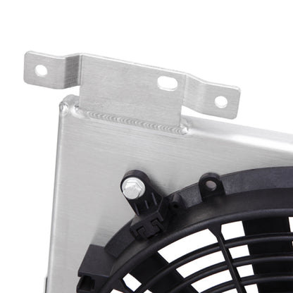 Mishimoto 08-15 Subaru WRX/STi Kit de cobertura de ventilador de alumínio Plug-N-Play