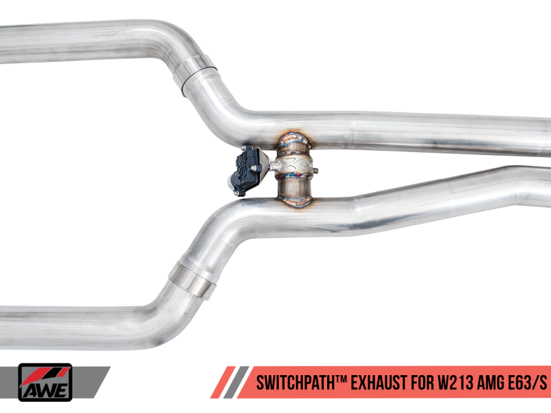 Sistema de escape AWE Tuning Mercedes-Benz W213 AMG E63/S Sedan/Wagon SwitchPath - para carros DPE