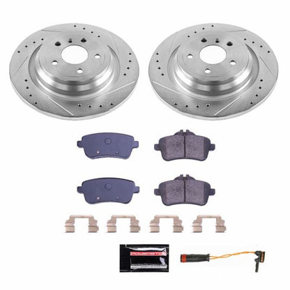 Power Stop 12-15 Mercedes-Benz ML350 Rear Z23 Evolution Sport Brake Kit