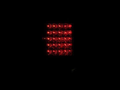 ANZO 1997-2002 Ford Expedition LED Luces traseras negras