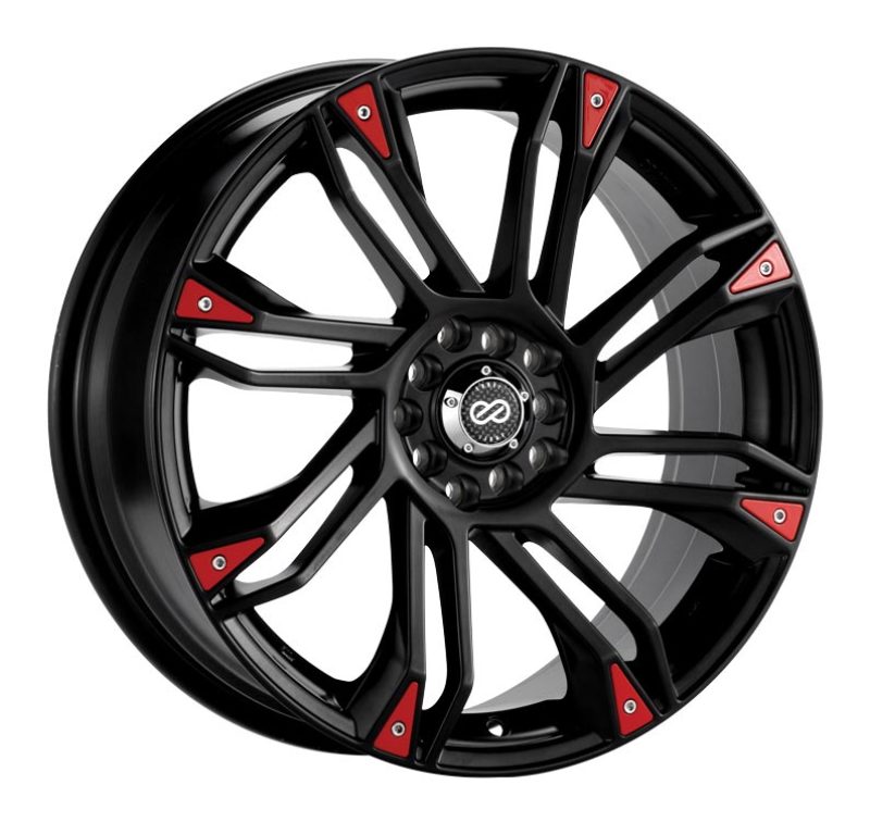 Enkei GW8 17x7 4x100/114.3 42mm Offset 72.6 Bore Rueda negra mate