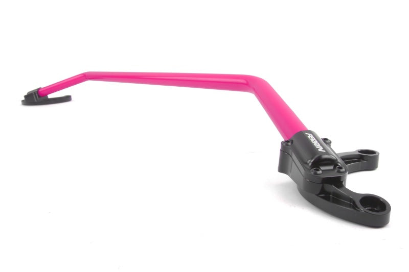 Perrin 2008+ WRX/STI Soporte de puntal delantero - Hyper Pink