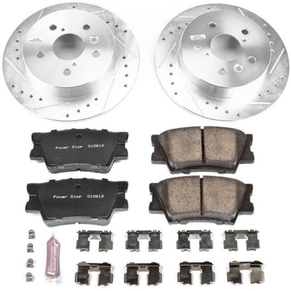 Power Stop 18-19 Toyota Camry Trasero Z23 Evolution Sport Kit de Frenos