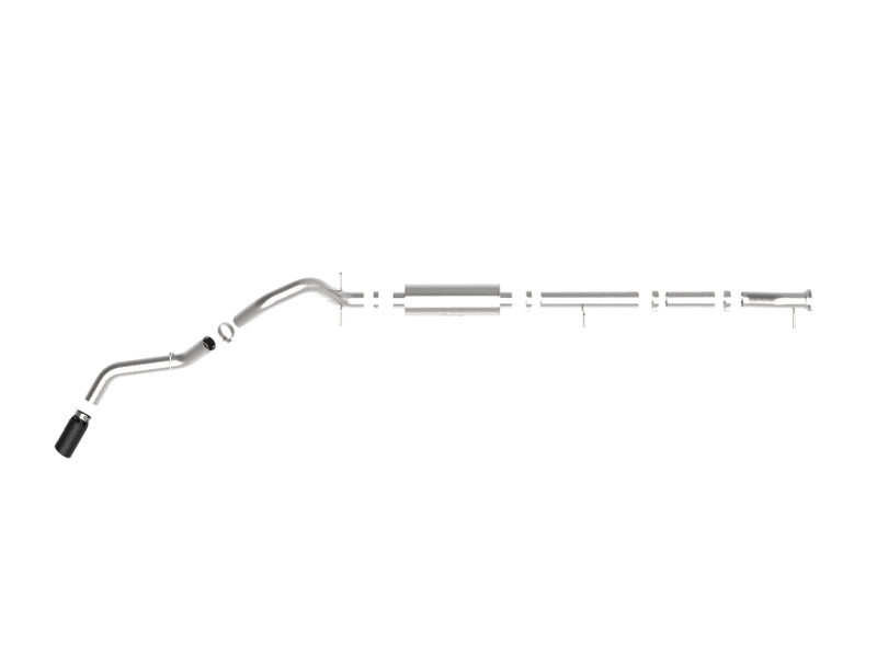 aFe Apollo GT Series 4in 409SS Cat-Back 20-21 GM 2500/3500HD V8-6.6L L8T - Ponta preta