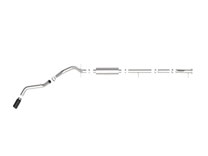 aFe Apollo GT Series 4in 409SS Cat-Back 20-21 GM 2500/3500HD V8-6.6L L8T - Ponta preta
