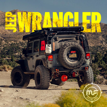 MagnaFlow 12-18 Jeep Wrangler 2.5in Overland Series Cat-Back Escape