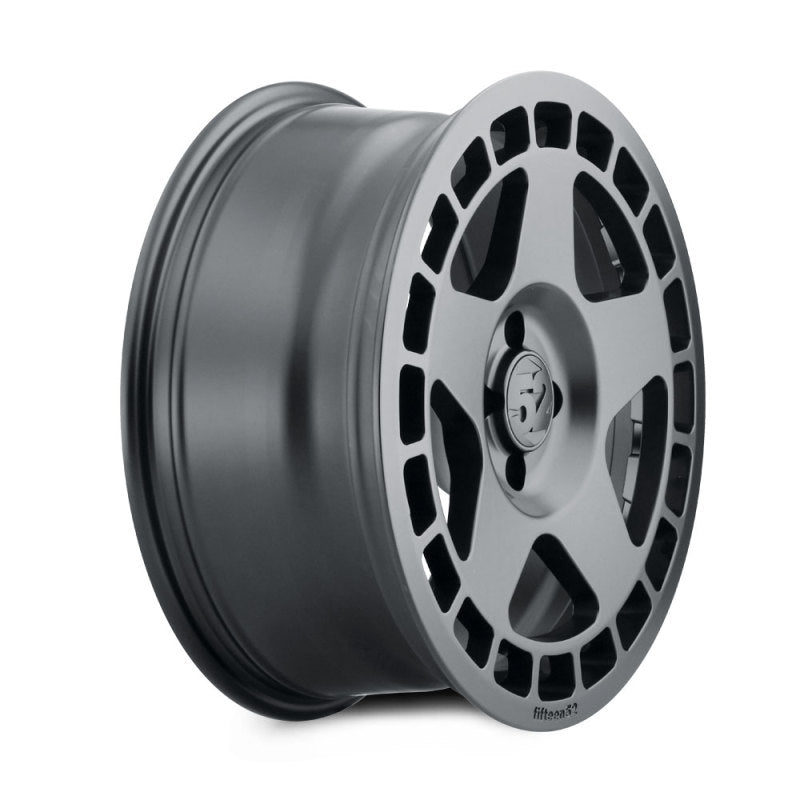 quinze52 Turbomac 17x7.5 4x108 42mm ET 63.4mm Furo Central Asfalto Roda Preta