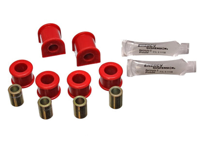 Energy Suspension 90-97 Mazda Miata Red 12.5mm Bujes de barra estabilizadora trasera (incluye barra estabilizadora final Link Bu