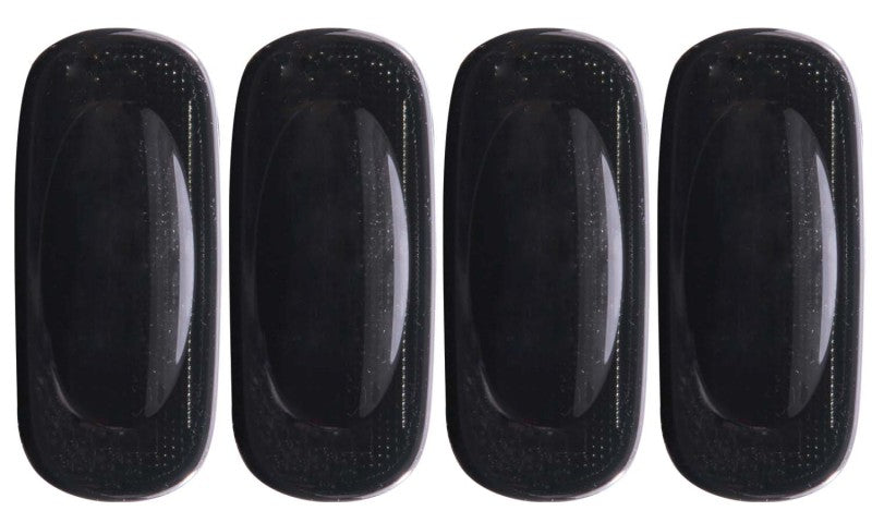 ANZO 2003-2009 Dodge Ram 2500 LED Kit de luz de pára-choque Smoke 2 peças âmbar / 2 peças vermelho
