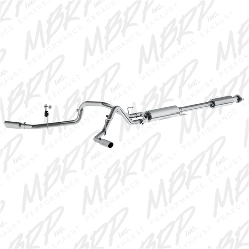 MBRP 2015 Ford F-150 5.0L 3in Cat Back Dual Split Side Exit AL Sistema de escape