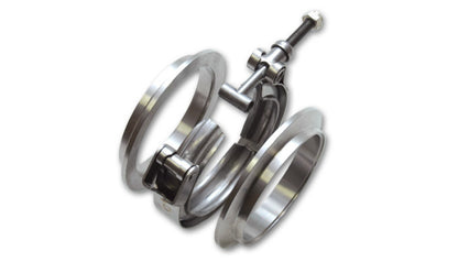 Vibrant AL VB Flange Assembly 3.5in OD Tubulação incl 2 AL Vb flanges 1 SS VB Clamp 1 Viton O-Ring