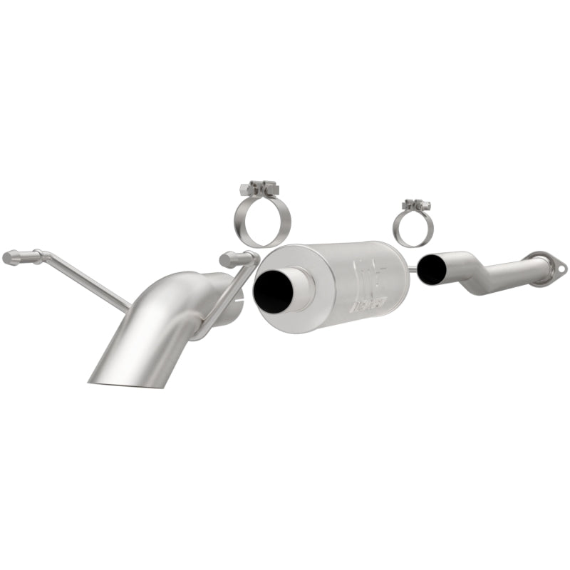 MagnaFlow 13-14 Toyota Tacoma V6 4.0L Gire hacia abajo en la parte delantera del neumático trasero SS Catback Perf Escape
