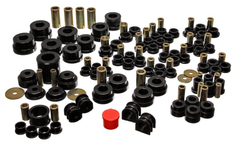 Energy Suspension 02-09 Nissan 350Z / 03-07 Infiniti G35 Coupe Black Hyper-Flex Master Bucha Conjunto