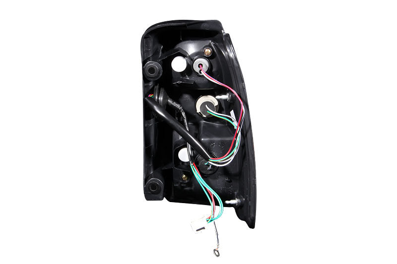 ANZO 2001-2002 Toyota 4 Runner LED lanternas traseiras pretas