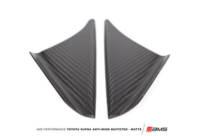 AMS Performance 2020+ Toyota GR Supra Anti-Wind Buffeting Kit - Carbono Fosco