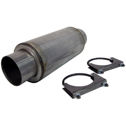 Resonador universal MBRP 4 Entrada/Salida 12 Cuerpo 18 Totalmente aluminizado